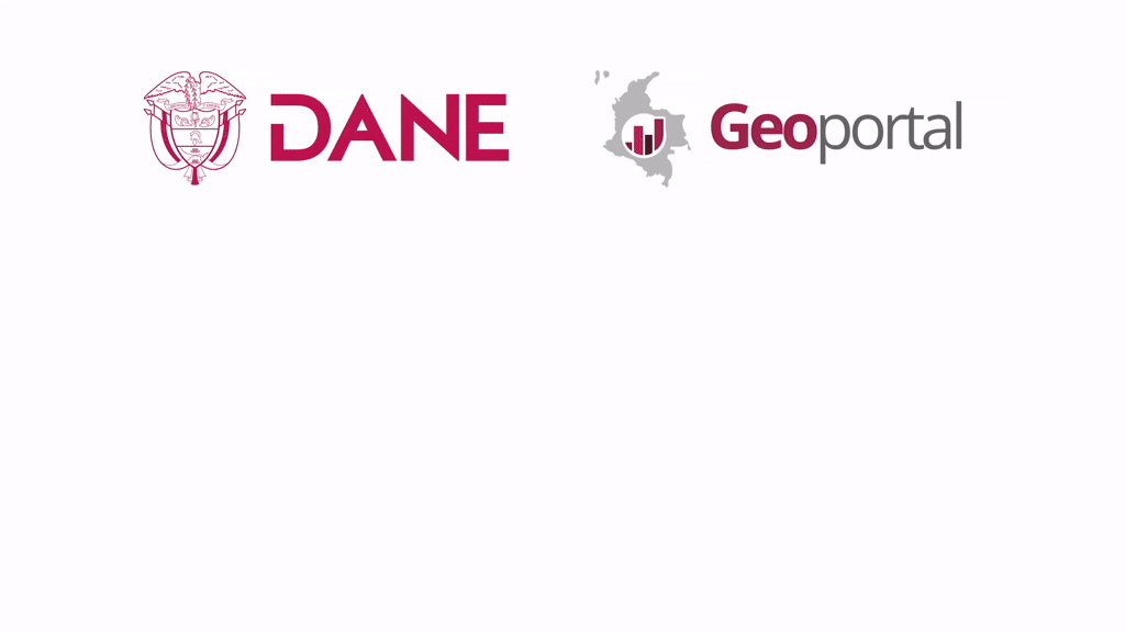 Instrucciones de uso para geovisores del Geoportal DANE